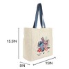 Lilo & Stitch Ohana Means Family 15.5-Inch Adult Canvas Tote Bag - 3 of 4