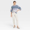 Women's Spacedye Crewneck Pullover Sweater - A New Day™ - image 3 of 3