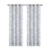 Kate Aurora Bradenton 1 Piece Grommet Top Light Filtering Paisley Floral Window Curtain Panel - 4 of 4