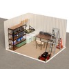 ORRD 10x8 Feet White Color Outdoor Garden Shed Aluminum alloy frame With Hinge Door - 3 of 4