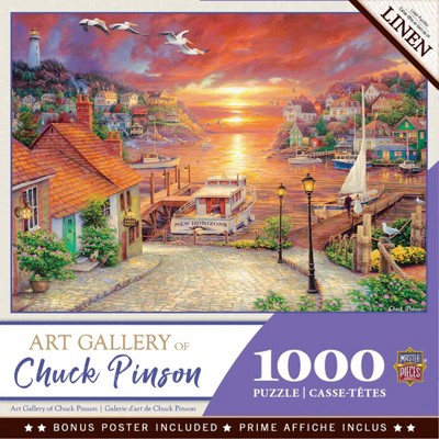 MasterPieces Inc Chuck Pinson New Horizons 1000 Piece Linen Jigsaw Puzzle