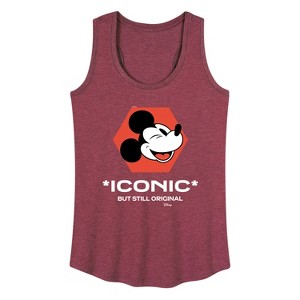 Women's - Disney - Iconic But Still Original Graphic Racerback Tank - 1 of 4