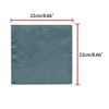 INSPIRE CHIC Men's Wedding Party Solid Color Self-Folded Pocket Squares - 3 of 4