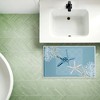 Stupell Industries Starfish Tours Nautical Pattern Printed Plush Bath Mat And Bath Rug, Design By Kim Allen, 18"X30" - 3 of 4