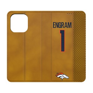 NFL Denver Broncos Players Game Tactic Folio Cell Phone Case for Apple iPhone - 1 of 4