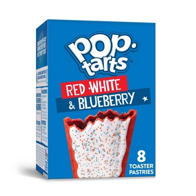 Kellogg's Pop-Tarts Red, White & Blue Pastries - 8ct
