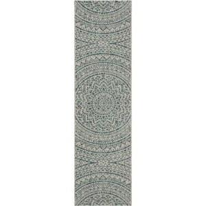 Courtyard CY8734 Power Loomed Indoor and Outdoor Rug - Safavieh - 1 of 4