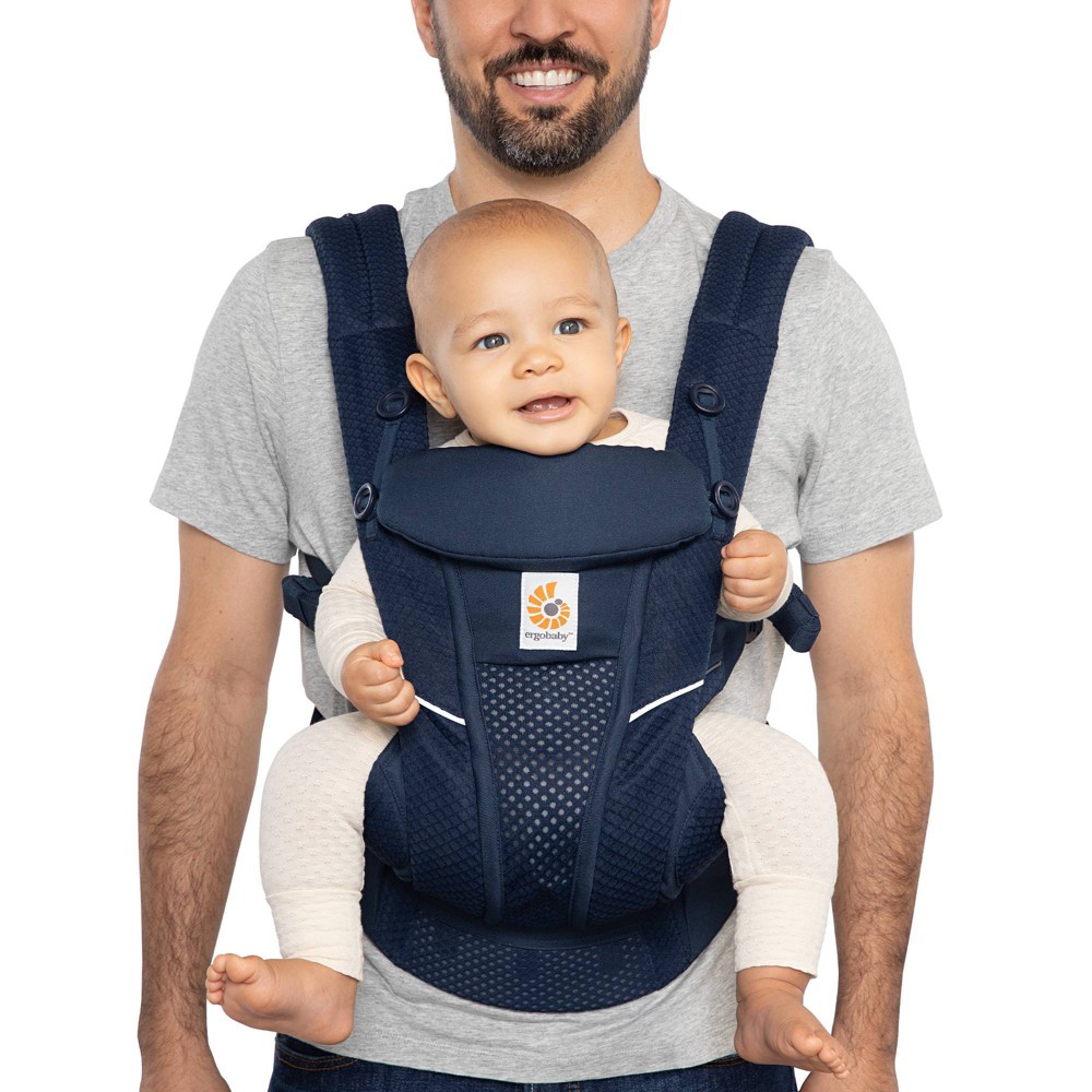 Ergobaby Omni Breeze All-Position Mesh Baby Carrier - Midnight Navy -  89289267