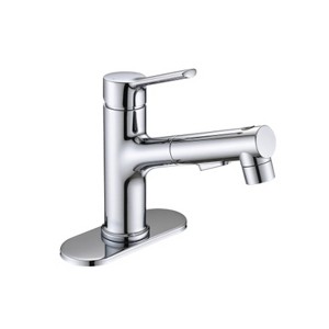 LunaLulinlk Bathroom sink faucet, single handle modern bathroom basin faucet - 1 of 4