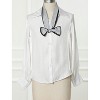 Allegra K Women's Fasion Stripe Skinny Ribbon Scarves Neck Wraps Neckerchief Hairband - 2 of 4