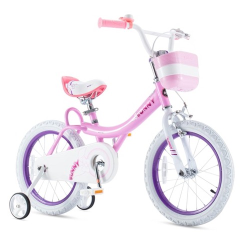 Buy Royalbaby STARGIRL Basket Pink Purple Kids 12” Bicycle Training Wheels Bike NEW