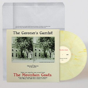 The Mountain Goats - Coroner's Gambit - Kandy Korn Hybrid Yellow (Colored Vinyl Yellow) - 1 of 1