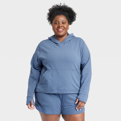 Plus size cotton discount hoodie