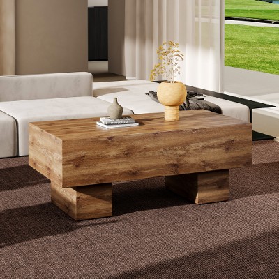 Anybear Modern Rectangular Coffee Table