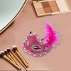 Unique Bargains Princess Feather Half Face Party Mask 1 Pc - 4 of 4