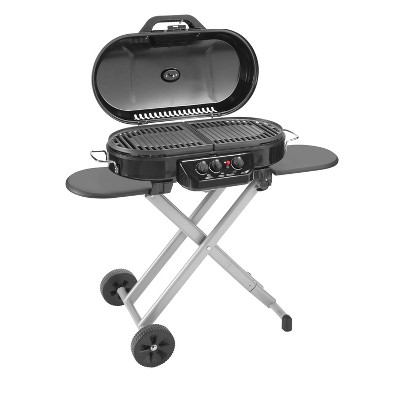 Coleman Blue Portable Propane Gas Grill with Stand