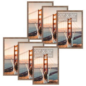 Golden State Art Poster MDF Picture Frame 0.59 Inch Thickness - Pack of 6- For size 18x24, 20x30, 16x20 - 1 of 4