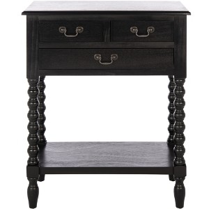 Athena 3 Drawer Console Table  - Safavieh - 1 of 4