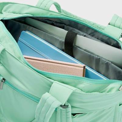Puffer Expandable Weekender Bag - Open Story™ Sage Green: Travel Softside Carry On