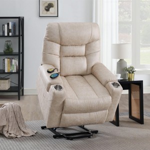NicBex Chenille Lift Recliner Chair,Massage Chairs with Massage and Heating,Modern Living Room Chair,Reclining Chairs for Living Room - 1 of 4
