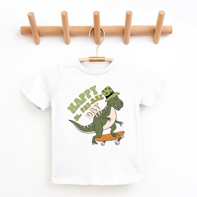 The Juniper Shop Happy St. Pat-Rex Day Youth Short Sleeve Tee