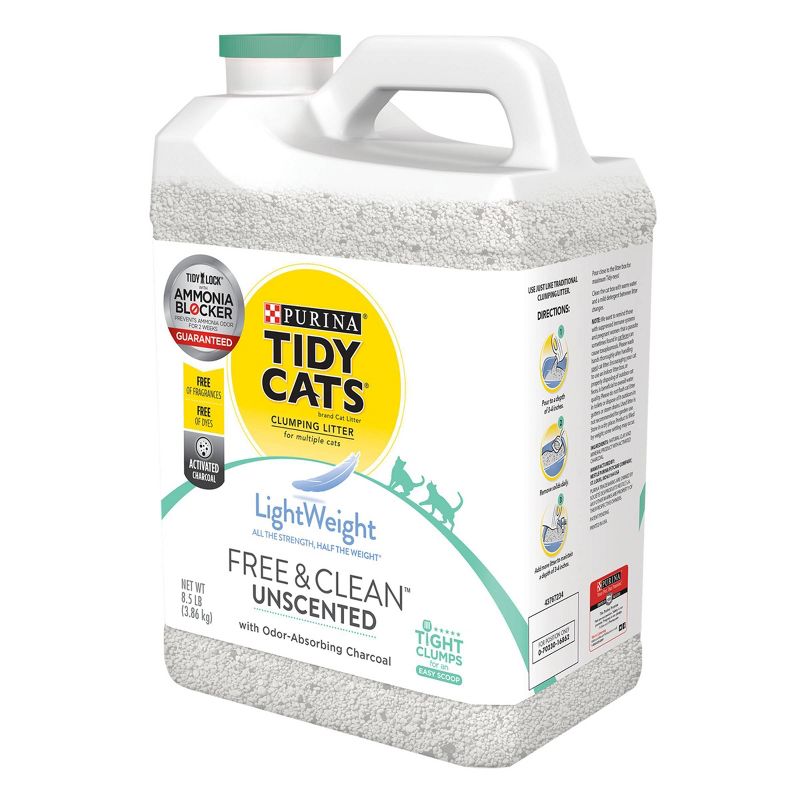 Tidy Cats Free & Clean Unscented Lightweight Cat Litter, 6 of 7