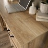 Garden Villa Desk Orchard Oak - Sauder: Home Office, CPU Storage, Adjustable Shelf - 4 of 4