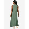 Jessica London Women's Plus Size Petite Button Down Gauze Dress - 3 of 4