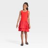 Girls' Bubble Hem Drop Waist Tank Dress - Cat & Jack™ - 3 of 3