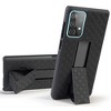 Nakedcellphone Case with Stand and Belt Clip Holster for Samsung Galaxy A52 - Black - 4 of 4