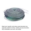 Unique Bargains Gift Wrapping Wide Sheer Wired Pastel Shimmer Iridescent Chiffon Ribbons 1 Pc - 3 of 4