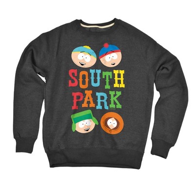 South Park Best Buds Slim Fit Crewneck Sweatshirt