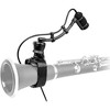 Audio-Technica ATM350W Cardioid Condenser Instrument Microphone with Woodwind Mounting System (5" Gooseneck) - 4 of 4