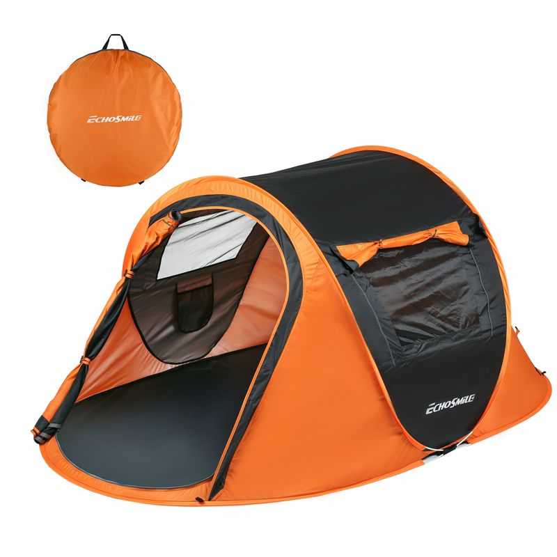 EchoSmile 2-Person Pop Up Camping Tent, 1 of 8