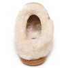 Minnetonka Women's Suede Camp Collar Scuff Slide Slippers - 4 of 4