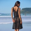 Women's Sparkle Lurex Style Sheer Drawstring Cover Up Midi Dress - Cupshe - 3 of 4