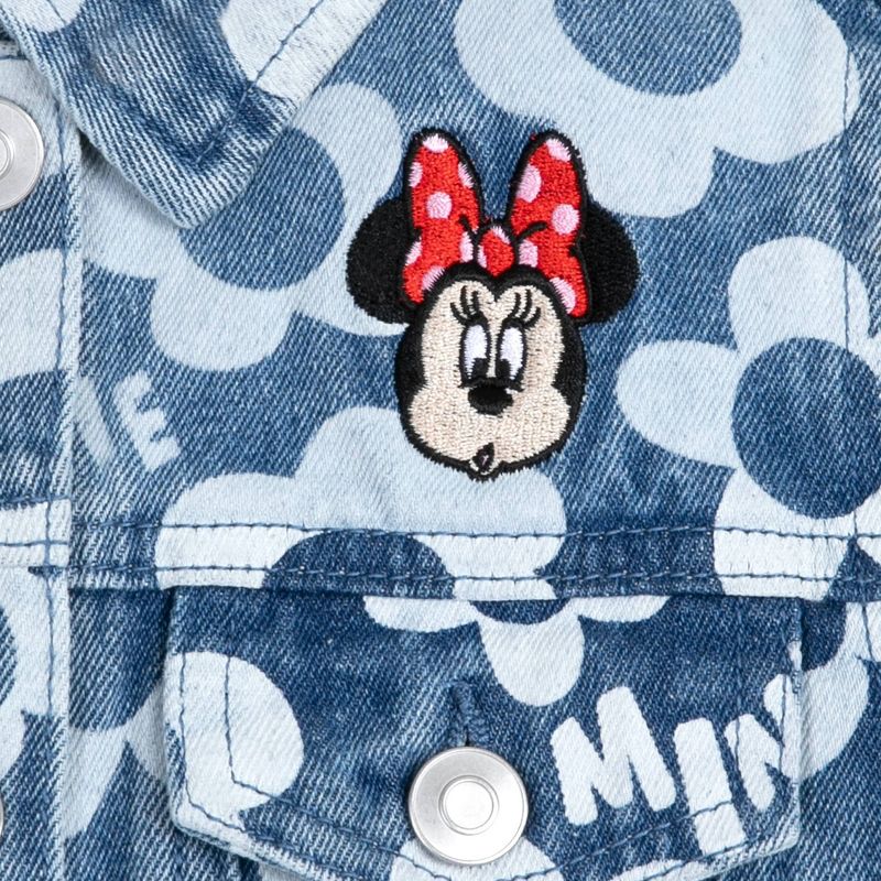 Girls&#39; Minnie Mouse Denim Jacket - Disney Store, 4 of 7