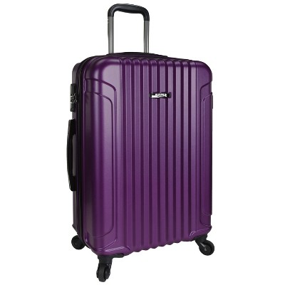 target purple suitcase