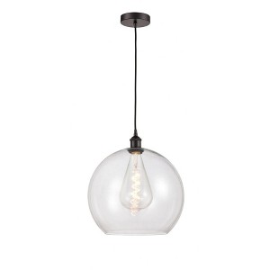 Athens - 1 Light Pendant In Industrial Style-17.38 Inches Tall and 13.75 Inches Wide - 1 of 1
