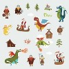 Dragons/Vikings Peel and Stick Wall Decal - RoomMates: Vinyl, Self-Adhesive, Modern Decor, 23 Pieces - 3 of 4