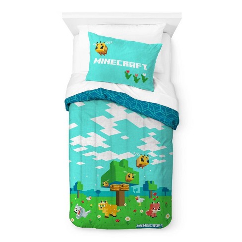 Minecraft outlet twin blanket