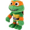 Teenage Mutant Ninja Turtles: Mutant Mayhem Michelangelo 8 Inch Plush Toy Soft Huggable Movie-Inspired - 3 of 4