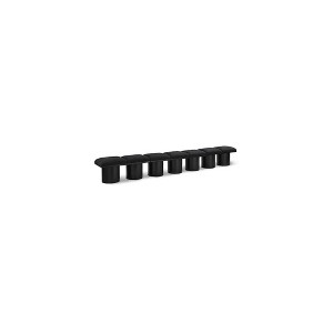 Meridian Furniture,Pavilion Boucle Fabric Bench - 1 of 4