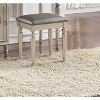CAVINAS Open Mirror Vintage Vanity with Storage Drawers Wooden Vanity with Chair Vanity Table Mirror for Bedroom - 2 of 4