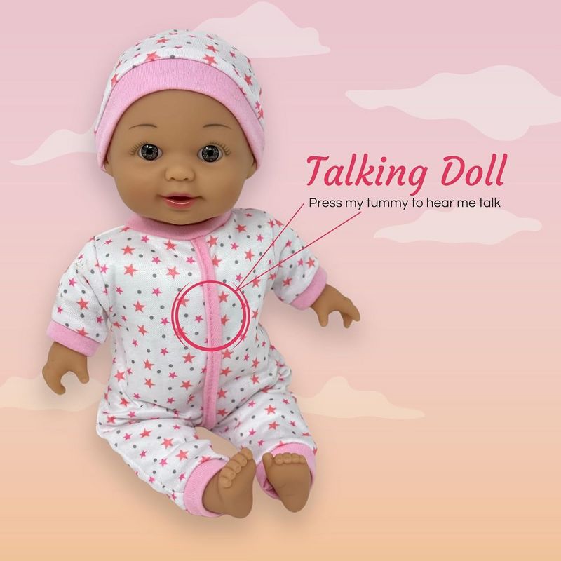 The New York Doll Collection 12 Inch Soft Interactive Baby Doll, 2 of 6