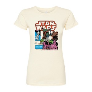 Women's - Star Wars - Boba Fett Comic Cover Fitted Graphic T-Shirt - 1 of 2
