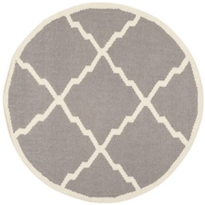 Dhurries DHU567 Hand Woven Flat Weave Indoor Rugs - Safavieh - 1 of 3