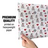 Betty Boop Heart Logo Gift Wrap 30" x 72" - 4 of 4