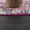 Hauteloom Vick Colorful Burgundy Rug - 4 of 4