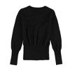 bar III Womens Ribbed Lace-Up Knit Sweater - 2 of 2